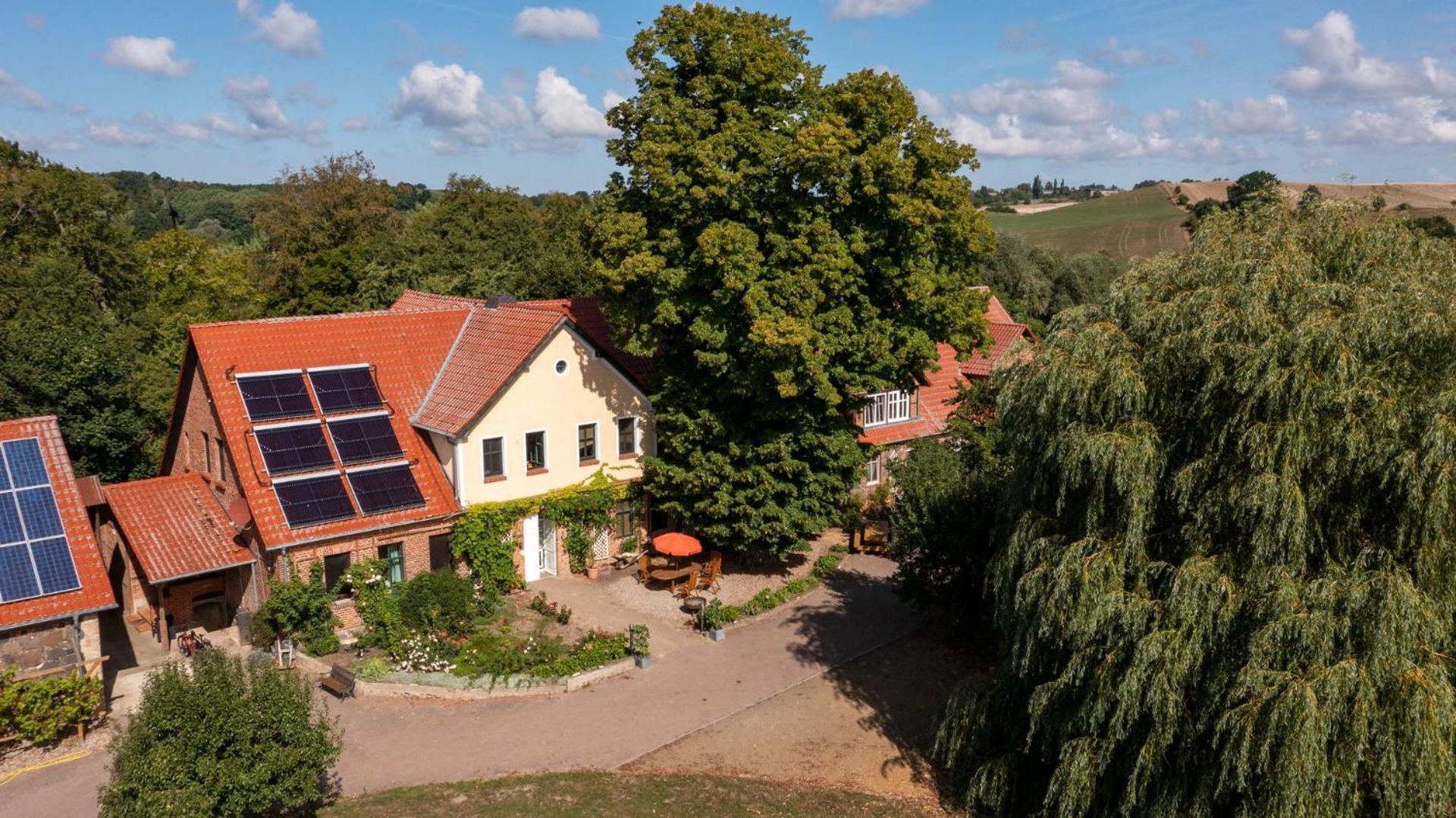 Landurlaub Auf Dem Mellenhof Apartment Funkenhagen Luaran gambar